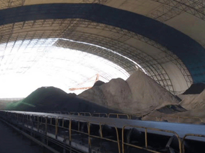 呼和浩特煤棚料仓网架